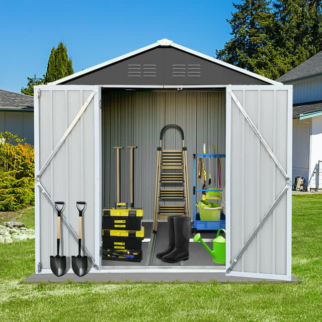 6x4-Foot Metal Storage Shed for $230 + free shipping