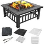 32" Wood Burning Fire Pit for $70 + free shipping