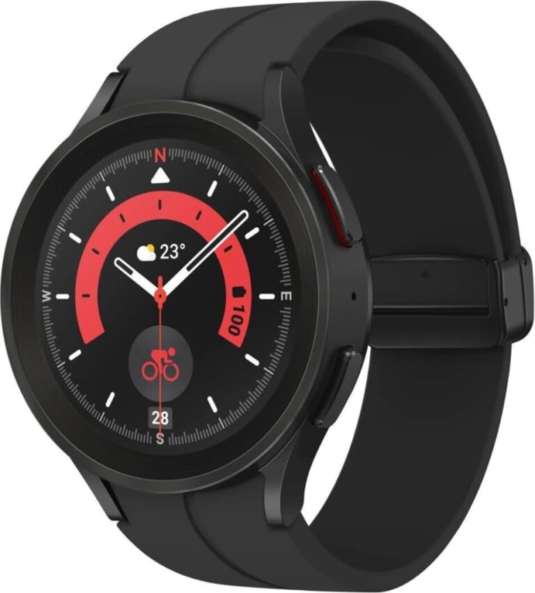 Refurb Samsung Galaxy Watch5 Pro 45mm GPS Smartwatch for $162 + free shipping