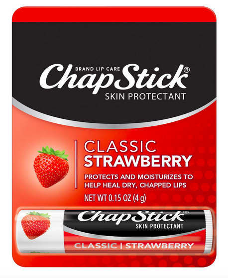 ChapStick Classic Strawberry Lip Balm only $0.96 shipped!