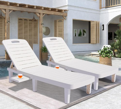 Relax and unwind in style with these Patio Lounge Chair Set of 2 for just $129.99 Shipped Free (Reg. $399.99)