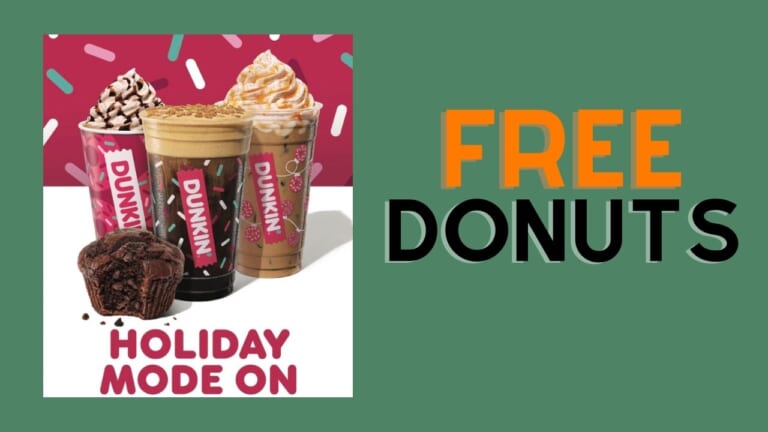 Free Donut at Dunkin’ Donuts!