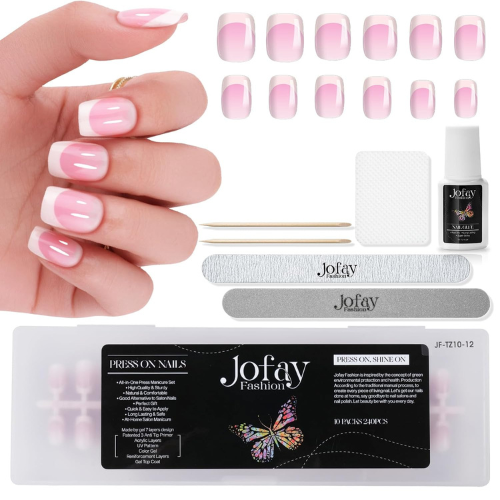 Upgrade your manicure routine with these French Tip Press On Nails, 240-Piece (10-Pack) as low as $19.79 After Coupon (Reg. $24.29+) – Only $1.97/Set!