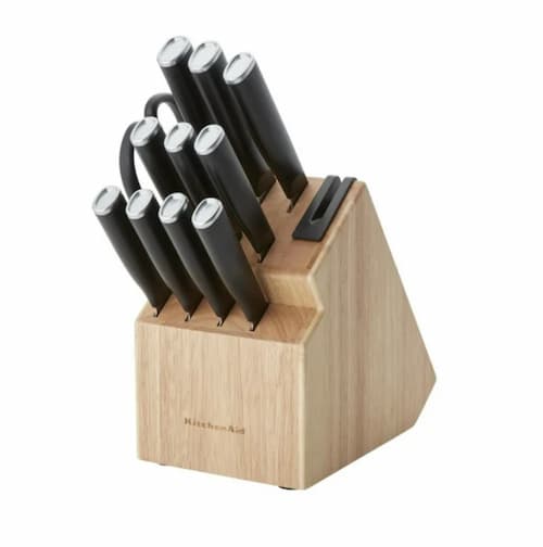 KitchenAid Classic Japanese Steel 12-Piece Knife Block Set