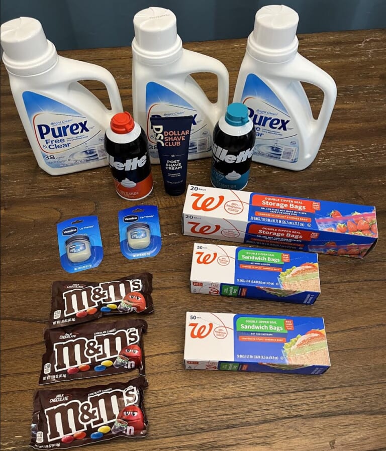 Gretchen’s $7.82 Walgreens Pickup Order