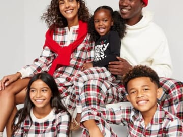 Old Navy 50% off Pajamas for the Family!