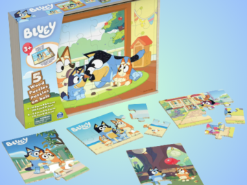 Walmart Black Friday! Wooden Jigsaw Puzzles 5-Pack in Storage Box $5 (Reg. $11.62) – Various Characters