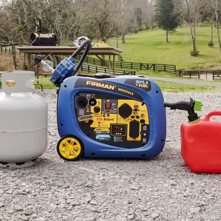 Refurb Firman 4,000W Electric Start Dual Fuel Inverter Generator for $416 + free shipping