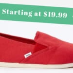 Zulily | TOMS Shoes Starting at $16.99 + Extra 10% off