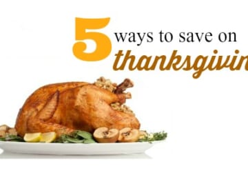 5 ways to save on thanksgiving