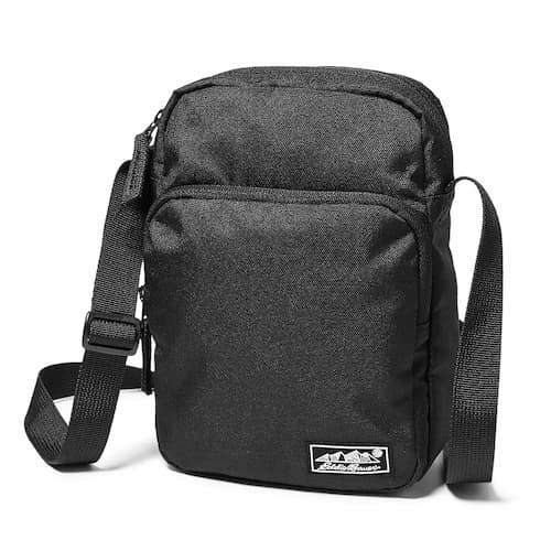 Eddie Bauer Jasper Crossbody Bag in Black