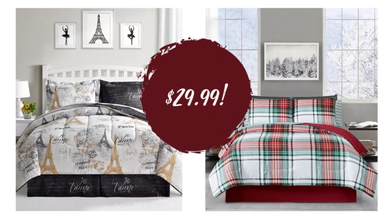 8-Piece Comforter Sets $29.99 at Macy’s!