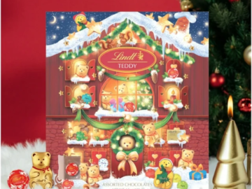 Walmart Black Friday! Lindt Teddy Bear Assorted Chocolate Candy Advent Calendar, 4.5 Oz $9.96 (Reg. $18)