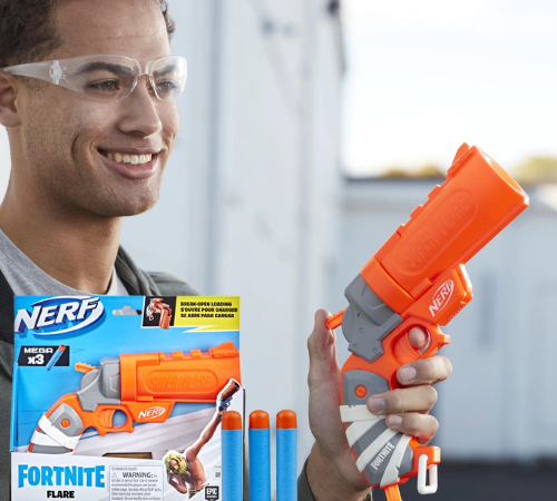 NERF Fortnite Flare Dart Blaster $5 (Reg. $17)