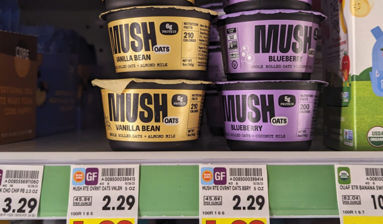 Mush Overnight Oats As Low As FREE At Kroger