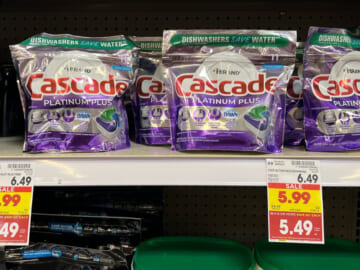 Cascade Platinum Plus Actionpacs As Low As $3.49 At Kroger