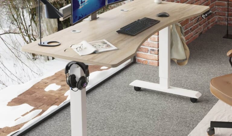 Desk Ohilo 55" x 30" Standing Desk for $180 + free shipping