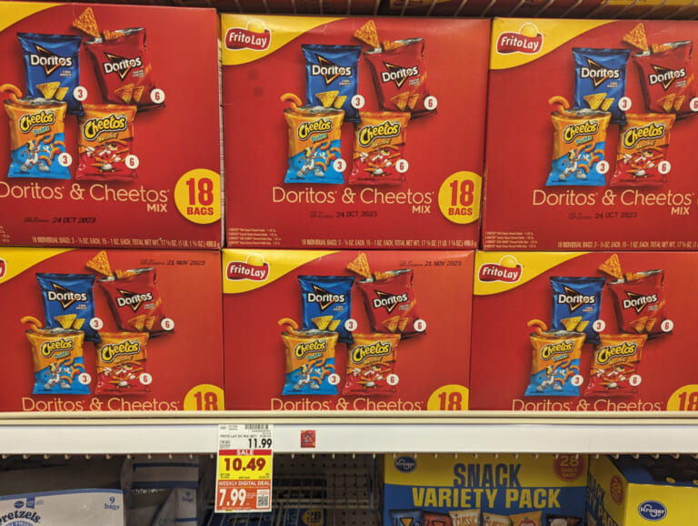 Frito-Lay Variety Pack Just $7.99 At Kroger