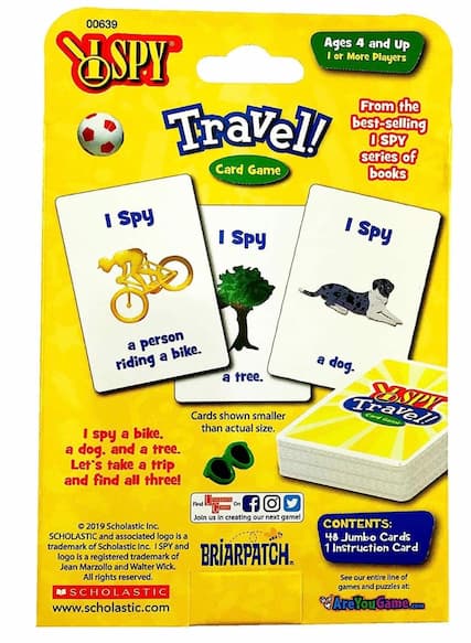 I Spy Travel Card Game