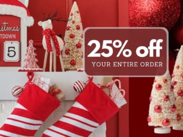 Today Only | Extra 25% off Entire Order at Michael’s