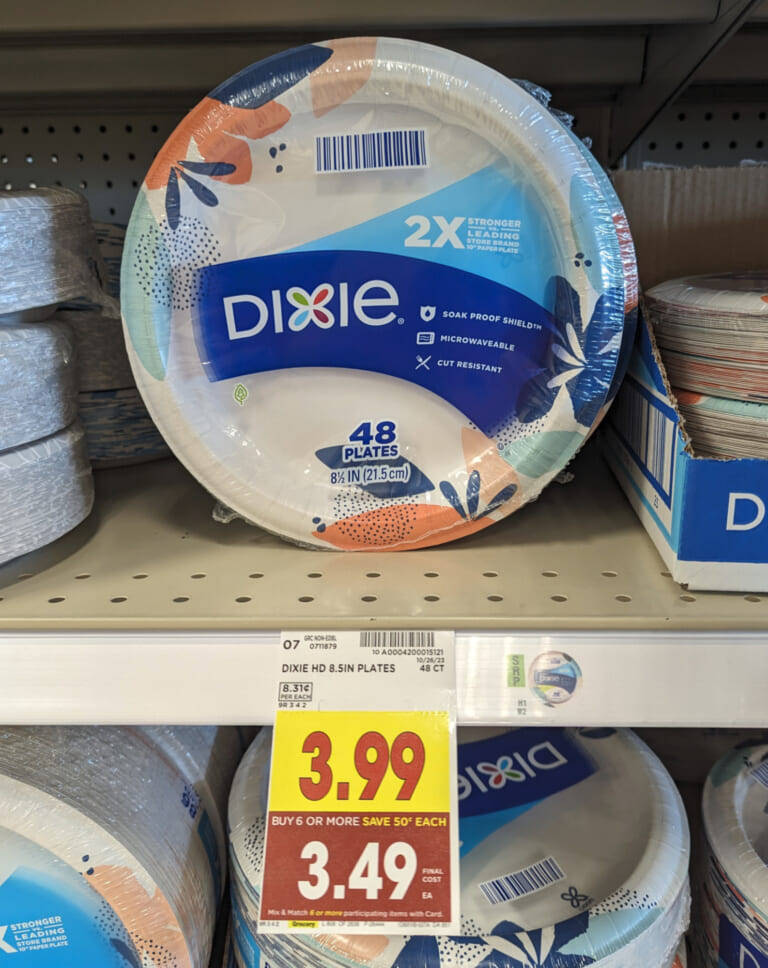 Dixie Paper Products Only $2.74 At Kroger