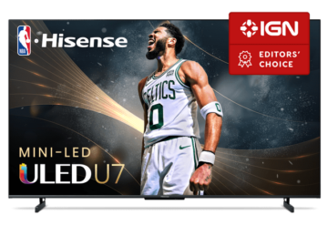 Hisense U7 Series 85U7K 85" 4K 144Hz ULED UHD Smart TV (2023) for $1,498 + free shipping