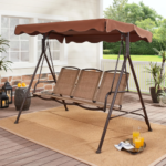 Walmart Black Friday! Mainstays 3-Person Sand Dune Canopy Steel Porch Swing $98 Shipped Free (Reg. $198)