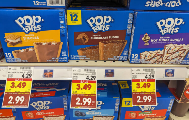 Kellogg’s Pop-Tarts As Low As $2.49 At Kroger