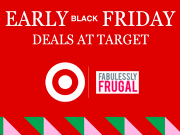 Black Friday Begins Early At Target With New Fab Deals Every Week!