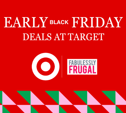 Black Friday Begins Early At Target With New Fab Deals Every Week!