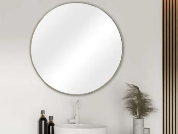 Walmart Black Friday! Mainstays 30-Inch Modern Round Wall Mirror $20 (Reg. $33.17) –  2 Colors