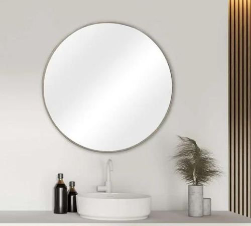 Walmart Black Friday! Mainstays 30-Inch Modern Round Wall Mirror $20 (Reg. $33.17) –  2 Colors