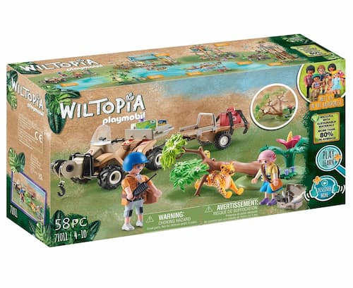 Playmobil Wiltopia Animal Rescue Quad Set