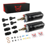 External Inline High-Flow Universal 12V Electric Fuel Pump 2-Pack for $86 + free shipping