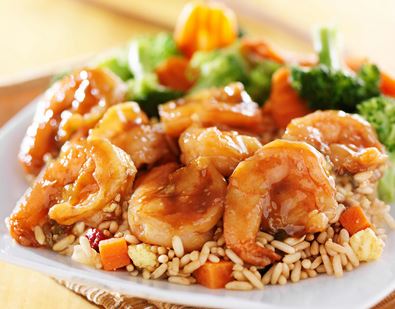 fried rice shrimp