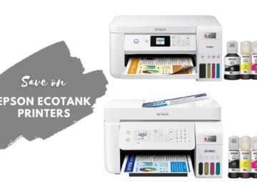 Epson EcoTank Cartridge-Free Printer Deals!