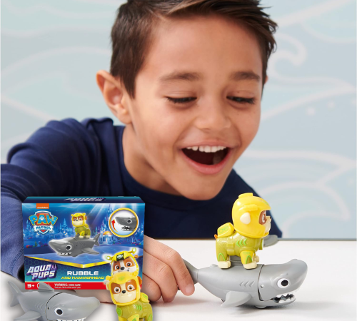 Paw Patrol Aqua Pups Rubble and Hammerhead Action Figures Set $5 (Reg. $10) – LOWEST PRICE