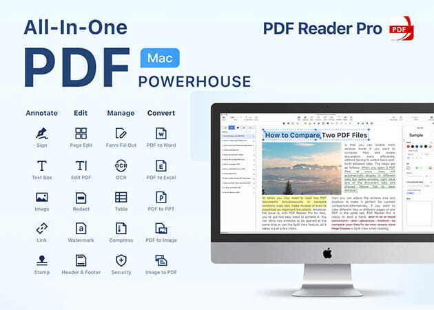 PDF Reader Pro For Mac for $30