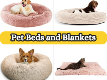 Pet Beds and Blankets from $15.18 (Reg. $19.99)
