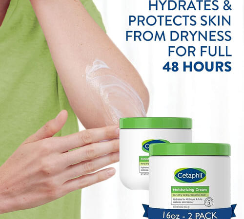 Cetaphil Moisturizing Cream, 2-Count as low as $12.66 After Coupon (Reg. $27) + Free Shipping – $6.33/Container