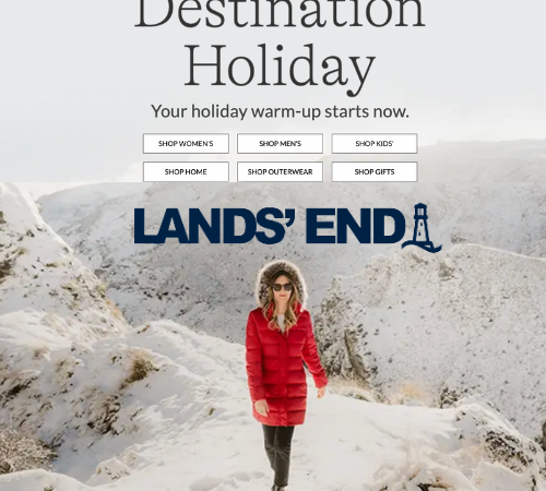 Lands’ End Sale: 50% Off All Footwear and Everything Else with Promo Code FOOTWEAR50