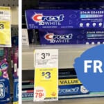 Get a FREE Oral-B Toothbrush & Crest Toothpaste at Walgreens!