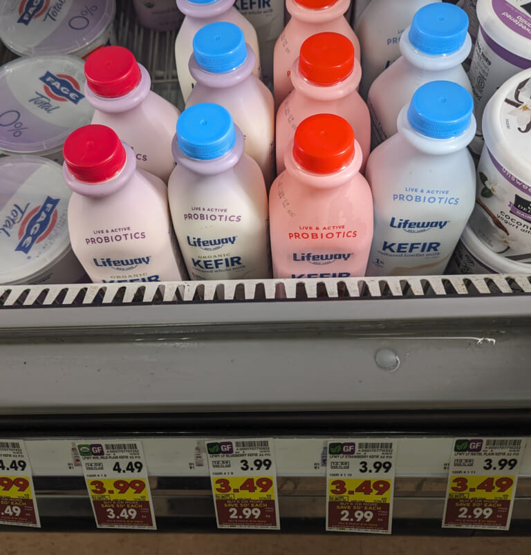 Get The Bottle Of Lifeway Kefir For Just $2.49 At Kroger