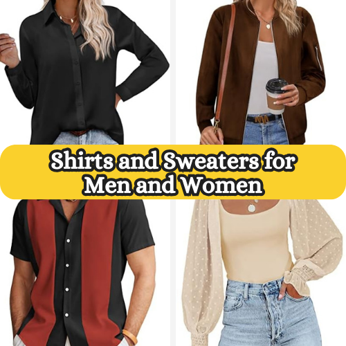 Today Only! Shirts and Sweaters for Men and Women from $15.16 (Reg. $20.99+)