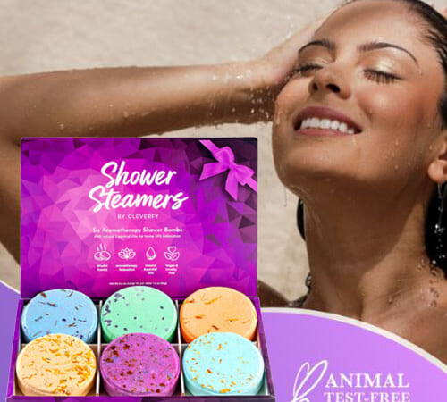 Aromatherapy Shower Steamers 6-Pack Variety Shower Bombs with Essential Oils as low as $8.79 After Coupon (Reg. $20) + Free Shipping – $1.47 Each, Perfect Stocking Stuffer