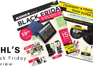 2023 Kohl’s Black Friday Ad Preview