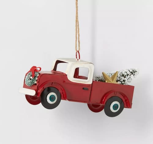 Wondershop Truck Christmas Tree Ornament