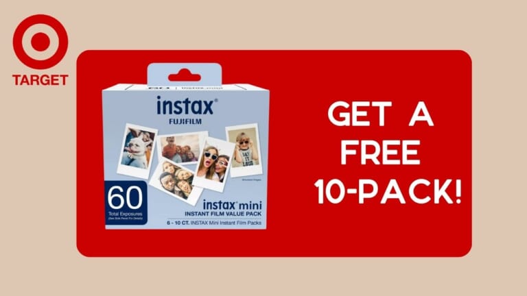 Free 10-Pack of Polaroid Film at Target