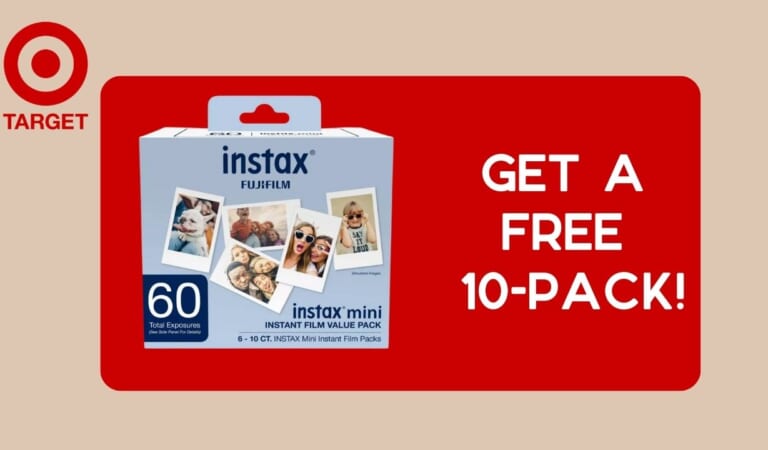 Free 10-Pack of Polaroid Film at Target