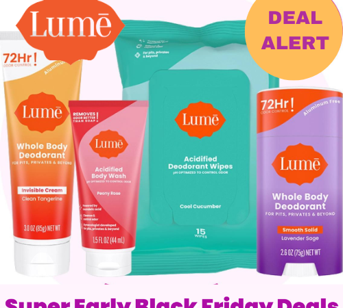 Lume Super Early Black Friday Deals: Snag BIG Savings on Bundles